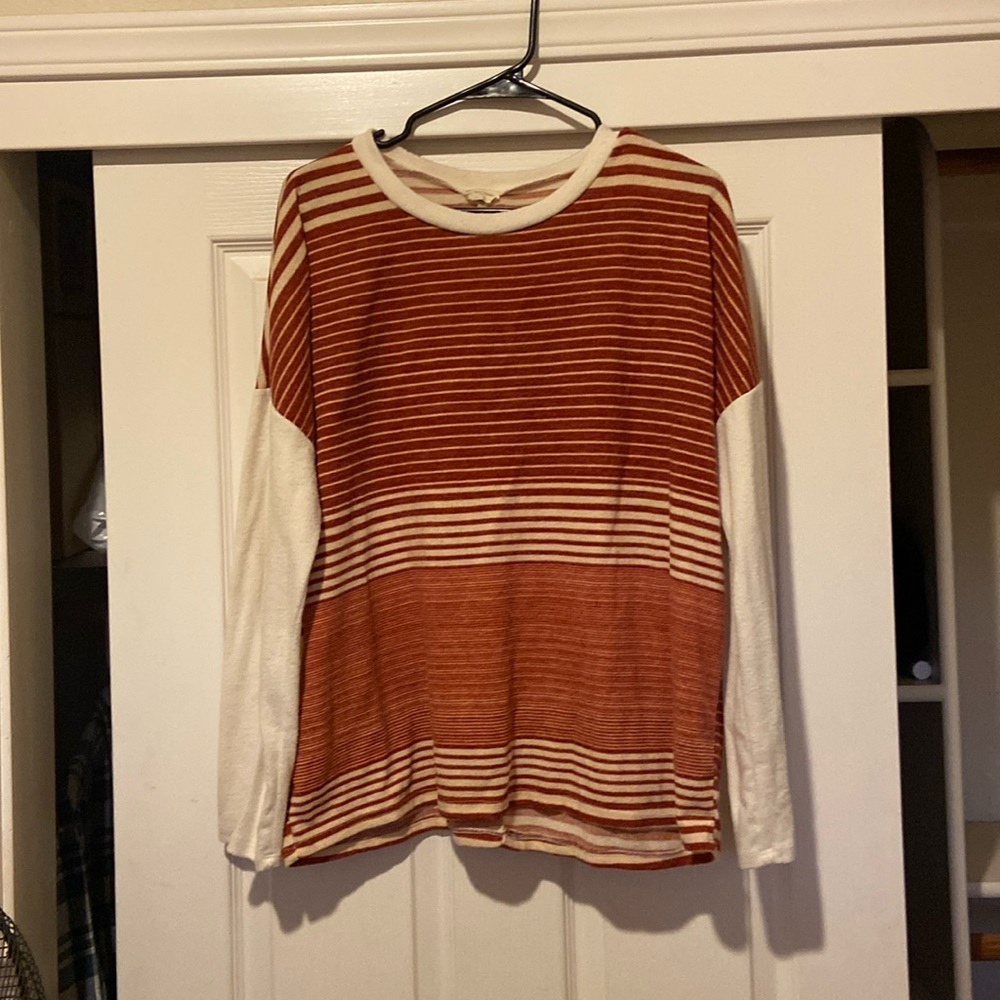 Stripe shirt long sleeves